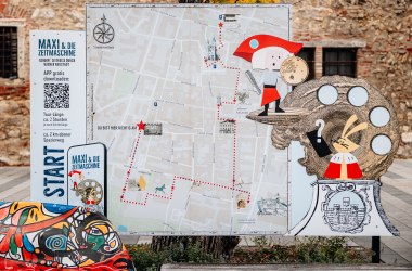 Maxi und die Zeitmaschine, © Busy Shutters Maxi und die Zeitmaschine, © Busy Shutters