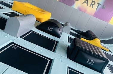 Trampolin parc, © Sprungart Trampolin parc, © Sprungart