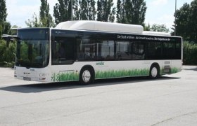 Sustainable busses in the city, © WNSKS