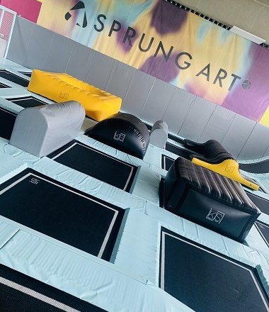 Sprungart Trampoline, © Sprungart