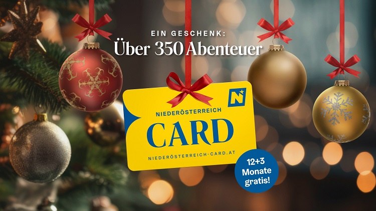 Die Niederösterreich-CARD schenken., © Niederösterreich-CARD