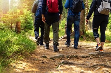 Mindful walking, © Stock