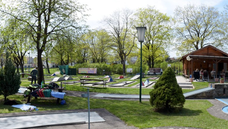 Minigolf grounds, © Minigolf Wiener Neustadt