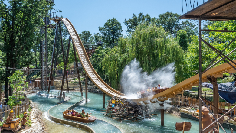 Die Biberburg im Familypark, © Payer