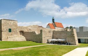 Die Verteidigungsanlage mit Alter Bastei und Zwingermauer , © Wiener Alpen/Christoph Schubert 