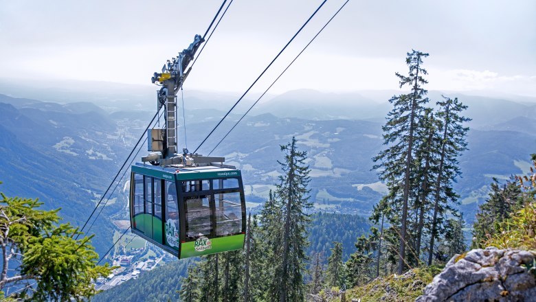 Raxseilbahn auf die Rax, © Wiener Alpen 