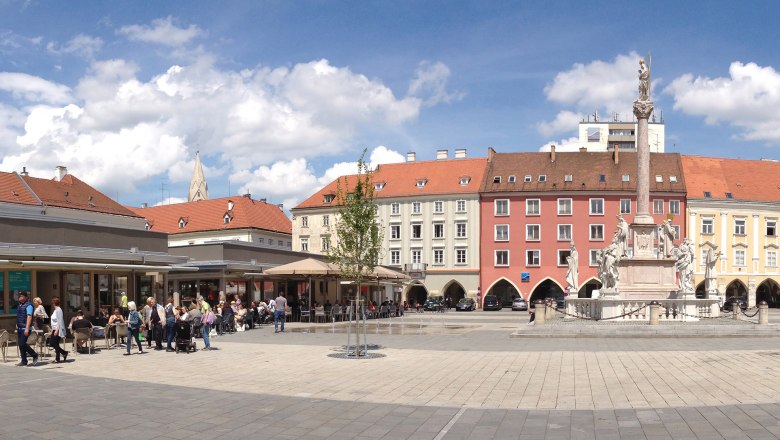 Main square with Marienmarkt panorama, © Stadt Wiener Neustadt Michael Weller