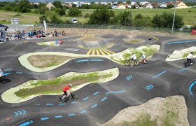 Der Pumptrack in Wiener Neustadt, © Michael Weller